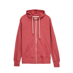 Hooded sweatshirt with zip